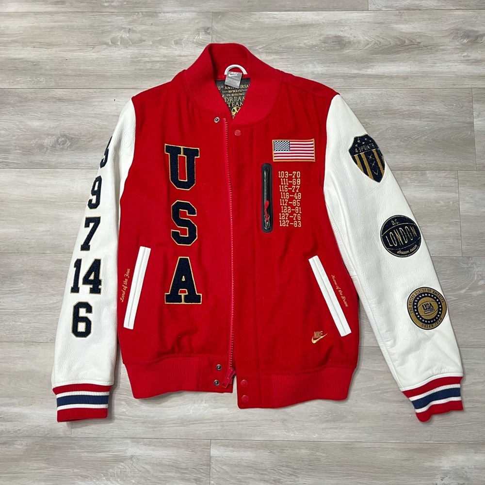 Nike Dream Team USA 20th Anniversary Destroyer Varsity Jacket